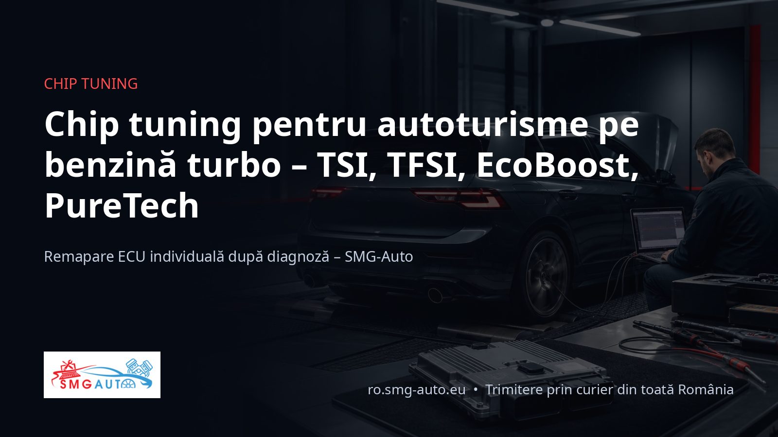 Chip tuning pe benzină turbo – TSI, TFSI, EcoBoost