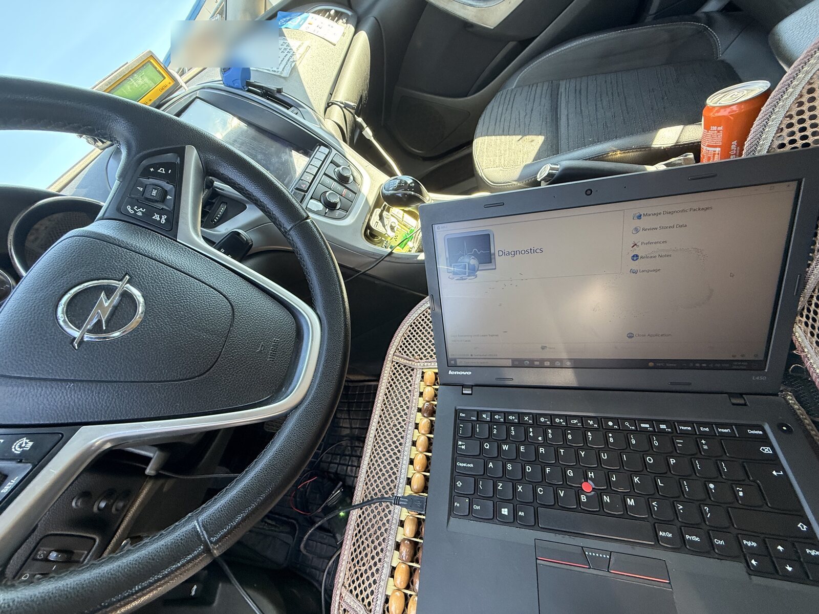 Evaluare de la distanță a codurilor P2004 și P201D la Opel Astra J CDTI, pe baza datelor trimise de client