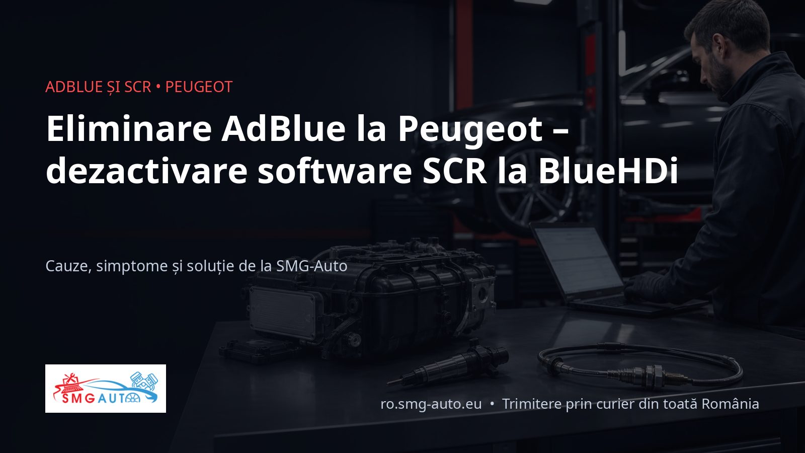 Eliminarea AdBlue la Peugeot – dezactivare software a SCR
