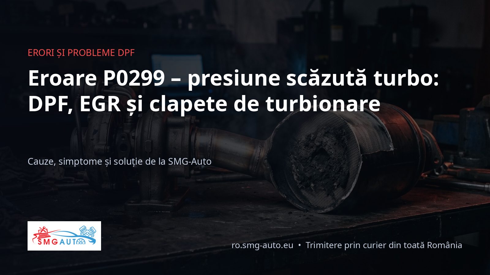 Грешка P0299 – ниско налягане на турбото, запушен DPF и EGR